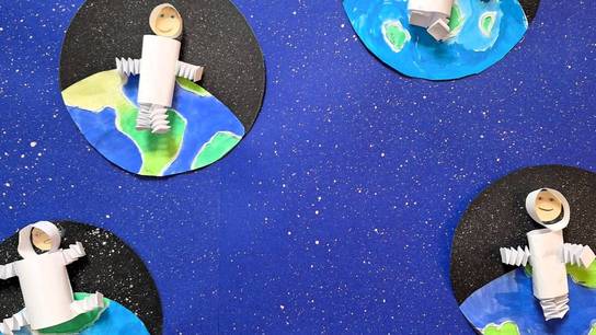 Schulfest 2024 der SRH Stephen-Hawking-Schule im Primarbereich hatte das Thema: Weltall